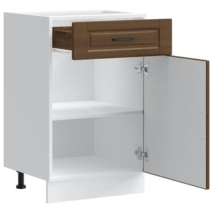 Base da Cucina Porto Rovere Marrone in Legno Multistrato 853964