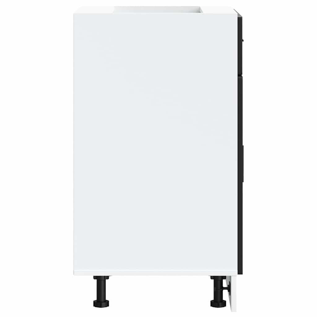 Base da Cucina-Mobile Base da Cucina Porto Nero in Legno Multistrato 728235