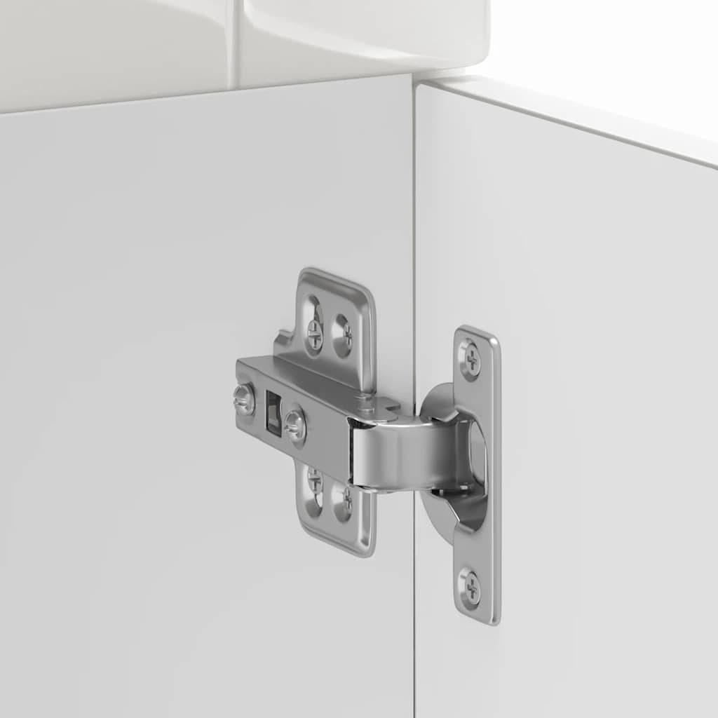 Base da Cucina-Mobile Base da Cucina Porto Bianco Lucido in Legno Multistrato 475920