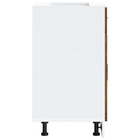 Base da Cucina Porto Rovere Fumo in Legno Multistrato 853972