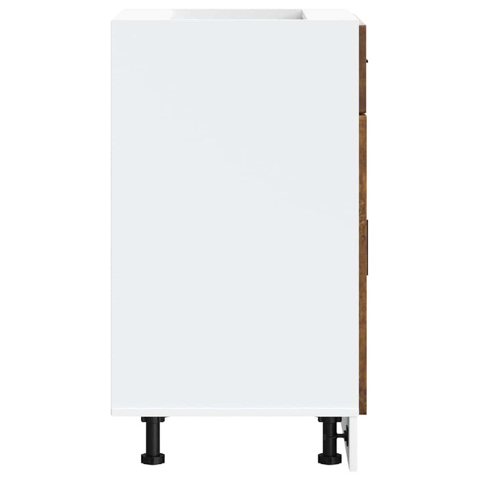 Base da Cucina Porto Rovere Fumo in Legno Multistrato 853972