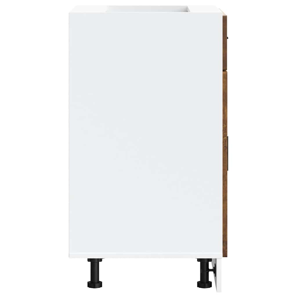 vidaXL Base da Cucina Porto Rovere Fumo in Legno Multistrato