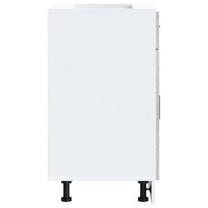 vidaXL Base da Cucina Porto Grigio Sonoma in Legno Multistrato