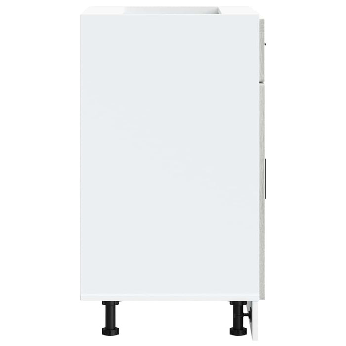 vidaXL Base da Cucina Porto Grigio Sonoma in Legno Multistrato