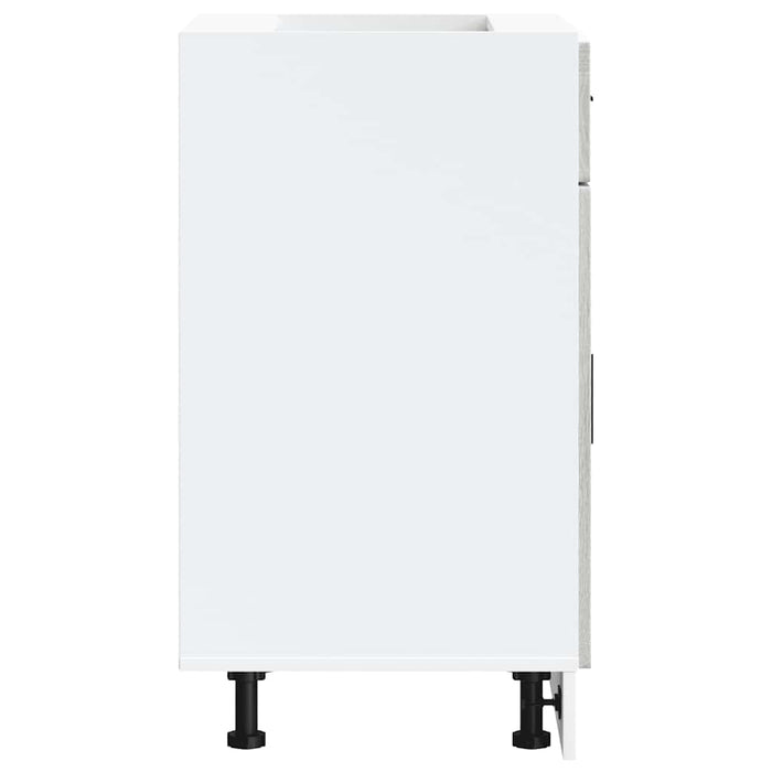 Base da Cucina Porto Grigio Sonoma in Legno Multistrato 853973