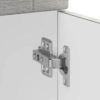 vidaXL Base da Cucina Porto Grigio Sonoma in Legno Multistrato