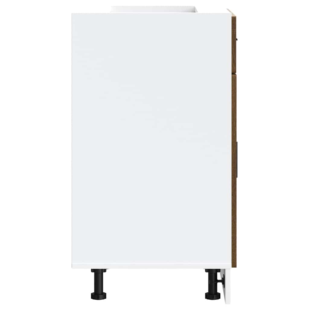 Base da Cucina Porto Rovere Marrone in Legno Multistrato 853974