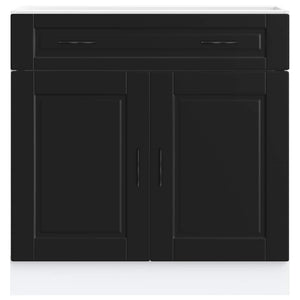 Base da Cucina Porto Nero in Legno Multistrato 853978