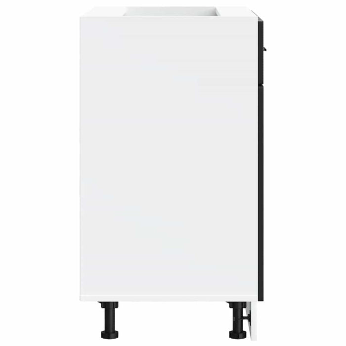 vidaXL Base da Cucina Porto Nero in Legno Multistrato