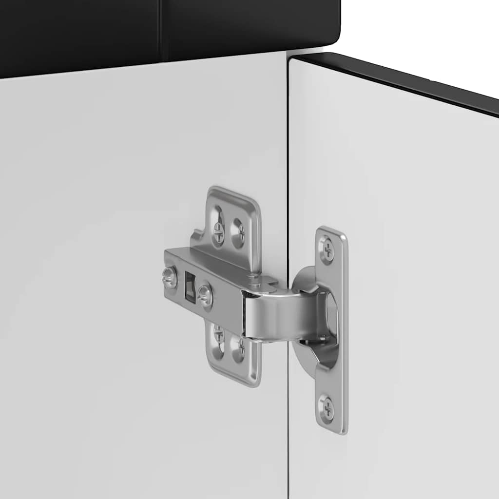 vidaXL Base da Cucina Porto Nero in Legno Multistrato