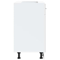 Base da Cucina Porto Bianco Lucido in Legno Multistrato 853979