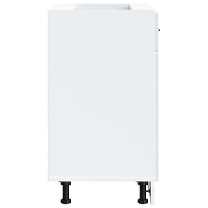 Base da Cucina Porto Bianco Lucido in Legno Multistrato 853979