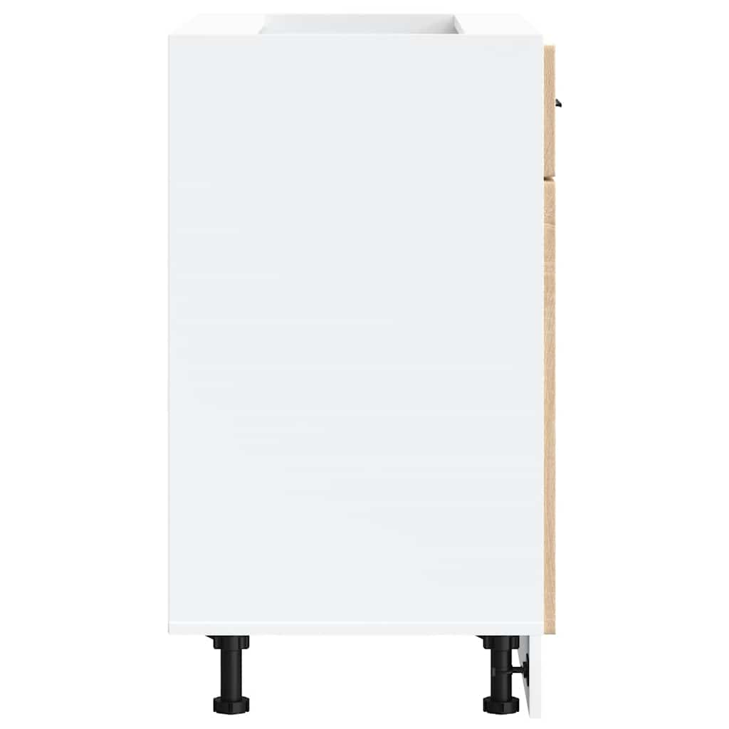 Base da Cucina-Mobile Base da Cucina Porto Rovere Sonoma in Legno Multistrato 102132