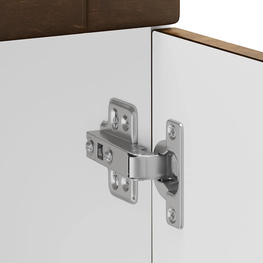 Base da Cucina Porto Rovere Fumo in Legno Multistrato 853982