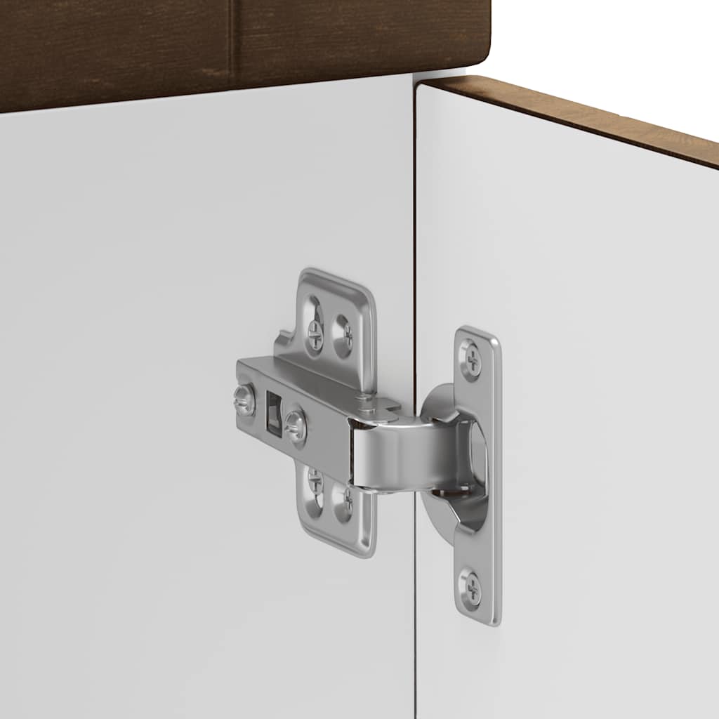 Base da Cucina Porto Rovere Fumo in Legno Multistrato