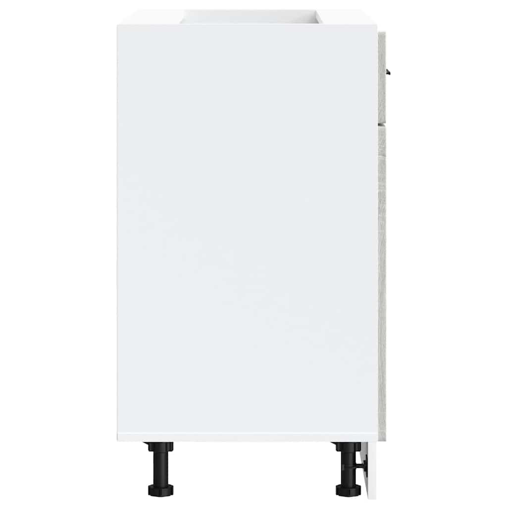 Base da Cucina Porto Grigio Sonoma in Legno Multistrato