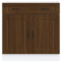 Base da Cucina Porto Rovere Marrone in Legno Multistrato 853984