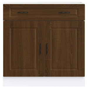 Base da Cucina Porto Rovere Marrone in Legno Multistrato 853984