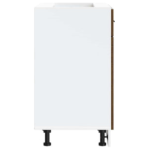 Base da Cucina-Mobile Base da Cucina Porto Rovere Marrone in Legno Multistrato 348219