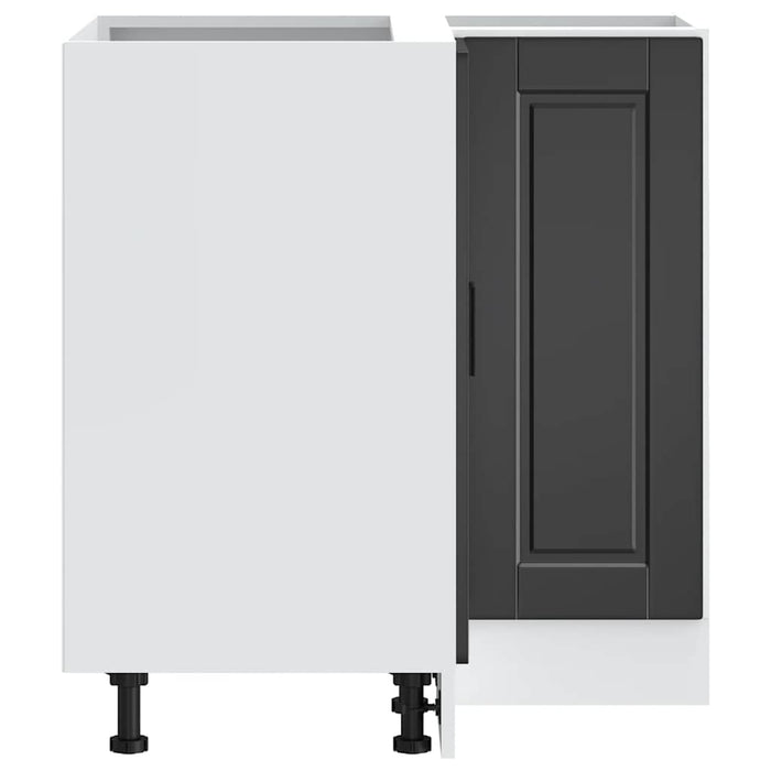 Base ad Angolo Cucina Porto Nero in Legno Multistrato 853988