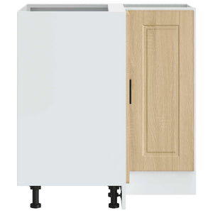 Base ad Angolo Cucina-Mobile Angolare da Cucina Porto Rovere Sonoma in Legno Multistrato