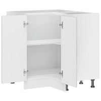 Base ad Angolo Cucina Porto Grigio Cemento in Legno Multistrato 853991