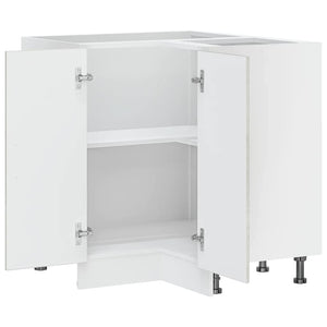 Base ad Angolo Cucina Porto Grigio Cemento in Legno Multistrato 853991