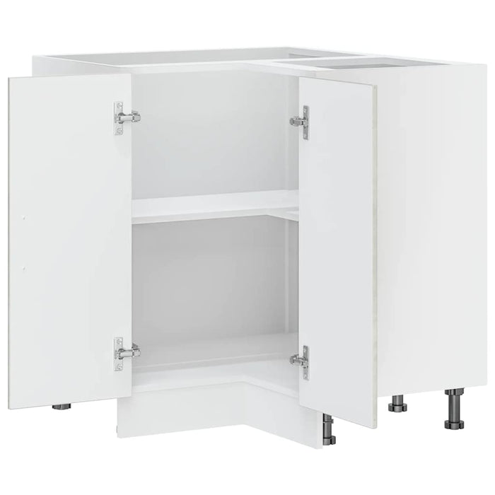 Base ad Angolo Cucina Porto Grigio Cemento in Legno Multistrato 853991