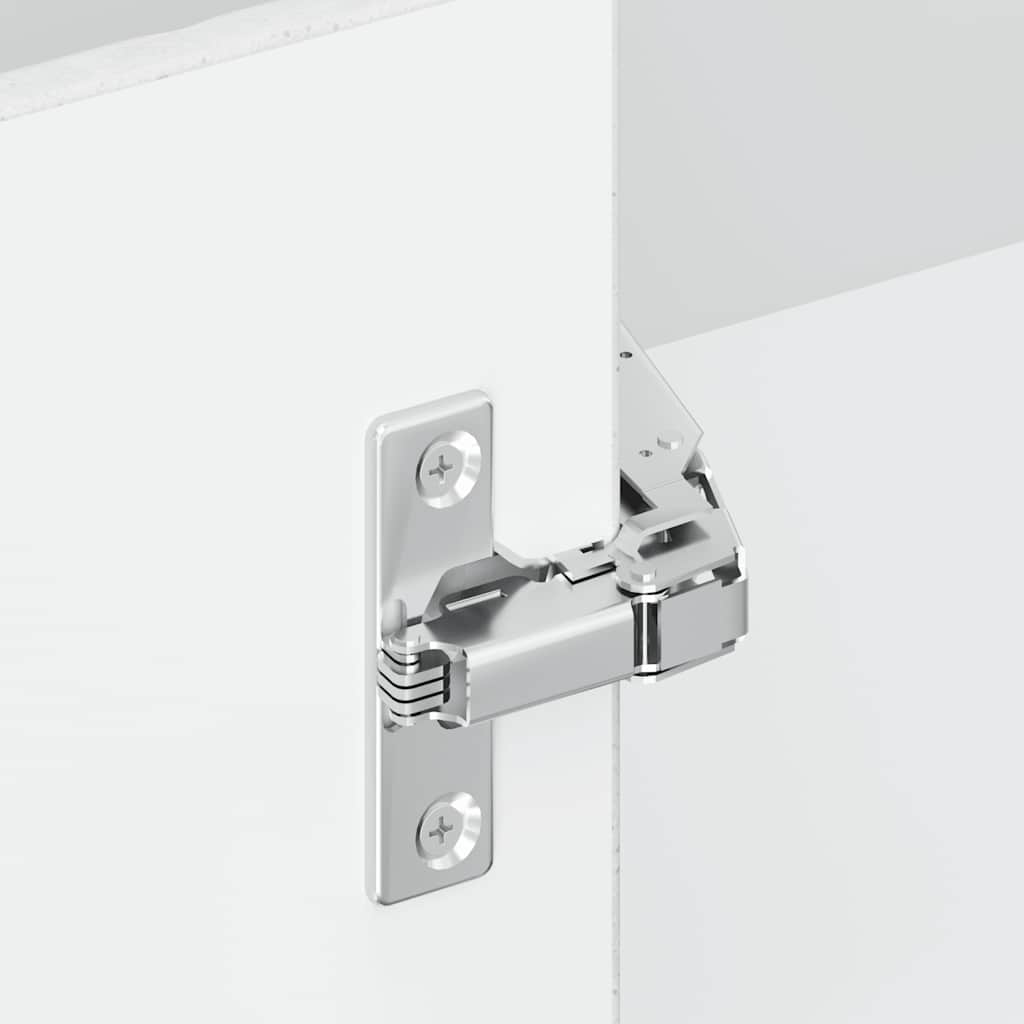 vidaXL Base ad Angolo Cucina Porto Grigio Cemento in Legno Multistrato