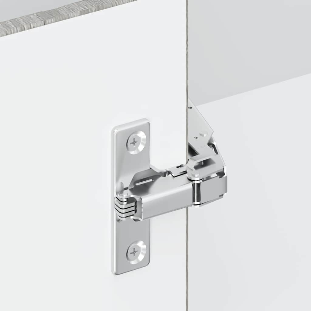 vidaXL Base ad Angolo Cucina Porto Grigio Sonoma in Legno Multistrato