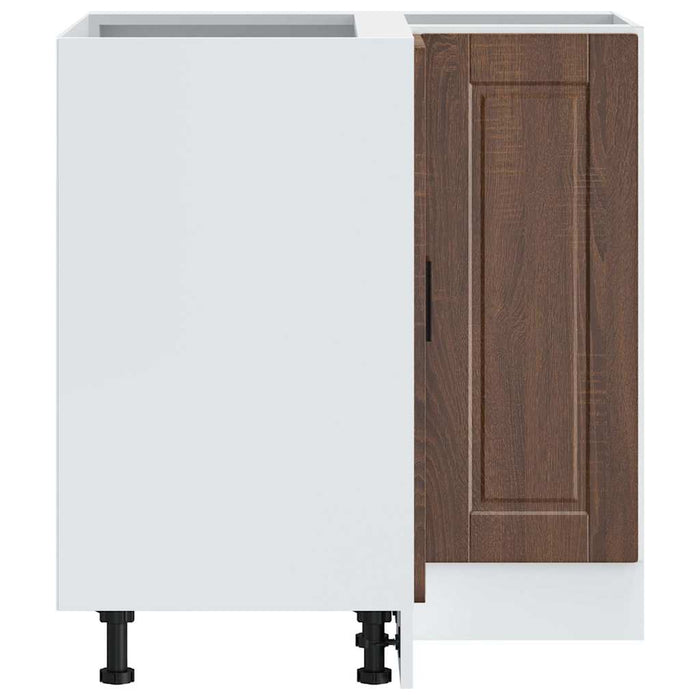 Base ad Angolo Cucina Porto Rovere Marrone in Legno Multistrato 853994