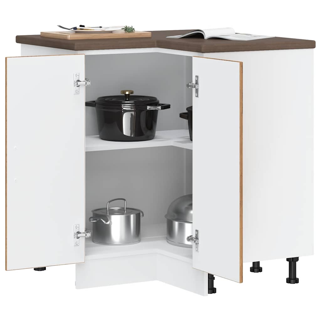 Base ad Angolo Cucina Porto Legno Antico in Legno Multistrato 853995