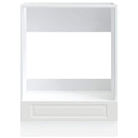 Armadio per Forno Porto Bianco in Legno Multistrato