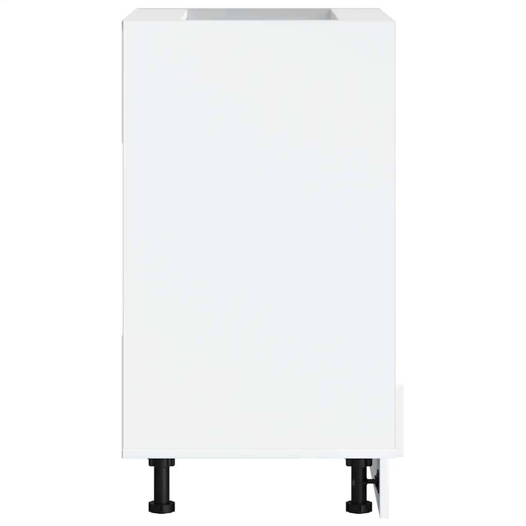 Armadio per Forno Porto Bianco in Legno Multistrato 853997