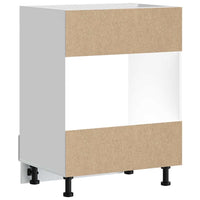 Armadio per Forno Porto Bianco in Legno Multistrato