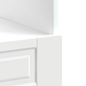 Armadio per Forno Porto Bianco in Legno Multistrato