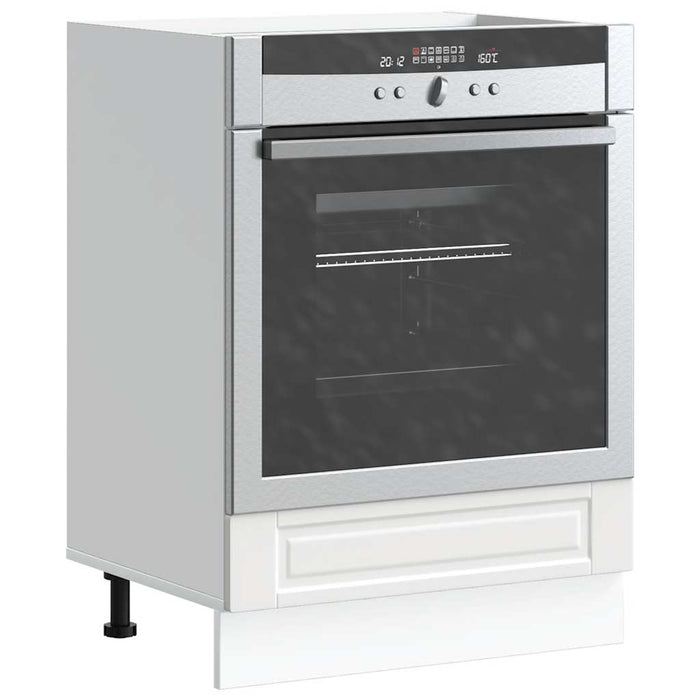 Armadio per Forno Porto Bianco in Legno Multistrato 853997