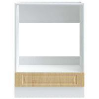 Armadio per Forno Porto Rovere Sonoma in Legno Multistrato 854000