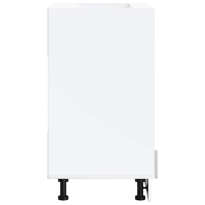 Armadio per Forno Porto Grigio Cemento in Legno Multistrato 854001