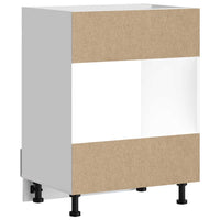 Armadio per Forno Porto Grigio Cemento in Legno Multistrato 854001