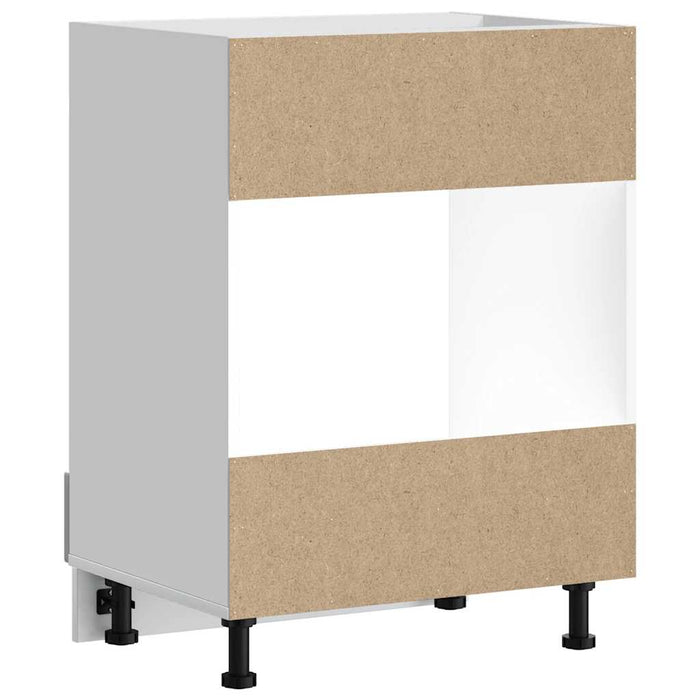 Armadio per Forno Porto Grigio Cemento in Legno Multistrato 854001