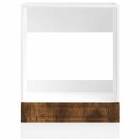 Armadio per Forno Porto Rovere Fumo in Legno Multistrato 854002