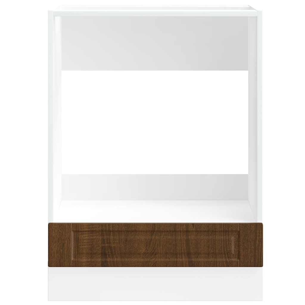 Armadio per Forno Porto Rovere Marrone in Legno Multistrato 854004