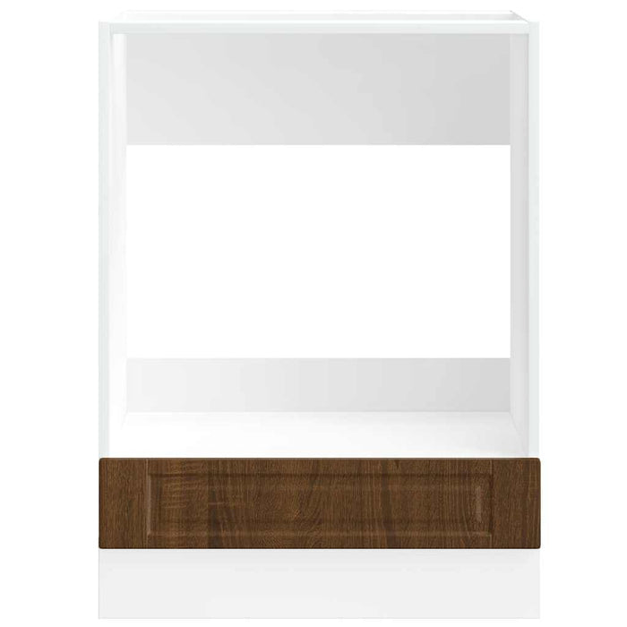 Armadio per Forno Porto Rovere Marrone in Legno Multistrato 854004