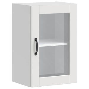 Pensile da Cucina con Porta in Vetro Porto Bianco 854007