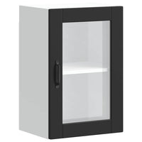 Pensile da Cucina con Porta in Vetro Porto Nero 854008
