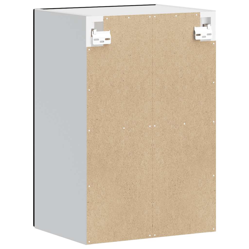 Pensile da Cucina con Porta in Vetro Porto Nero 854008