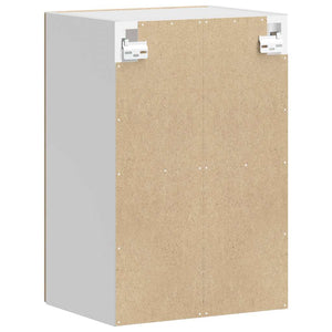 vidaXL Pensile da Cucina con Porta in Vetro Porto Rovere Sonoma