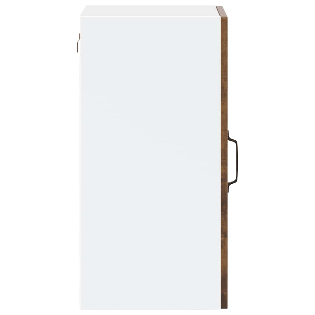 Pensile da Cucina con Porta in Vetro Porto Rovere Fumo 854012