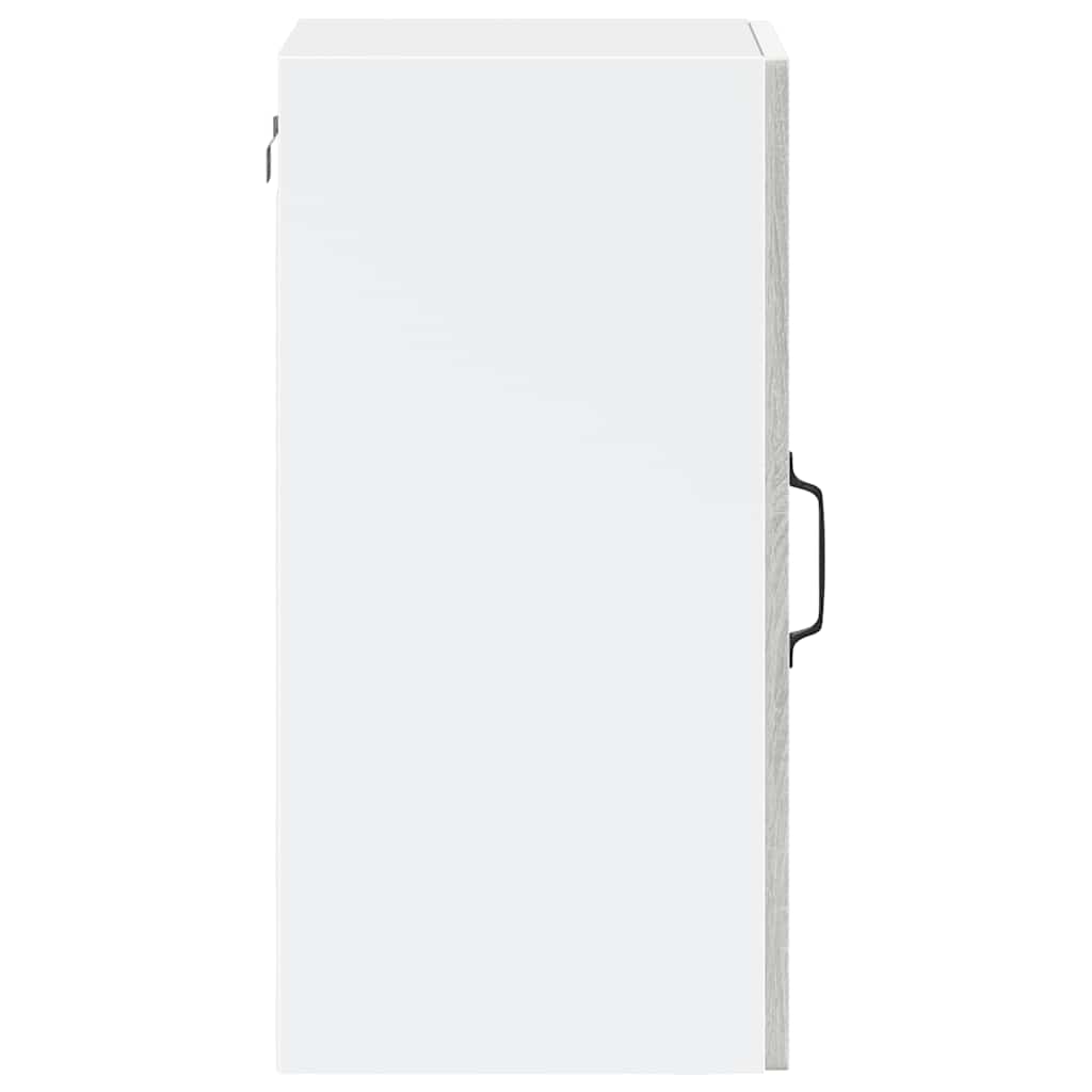 Pensile da Cucina con Porta in Vetro Porto Grigio Sonoma 854013